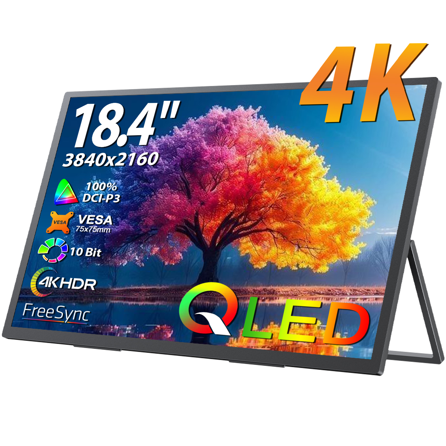 Pc Zotac Gaming - UPERFECT 18.4 inch 4K QLED Portable