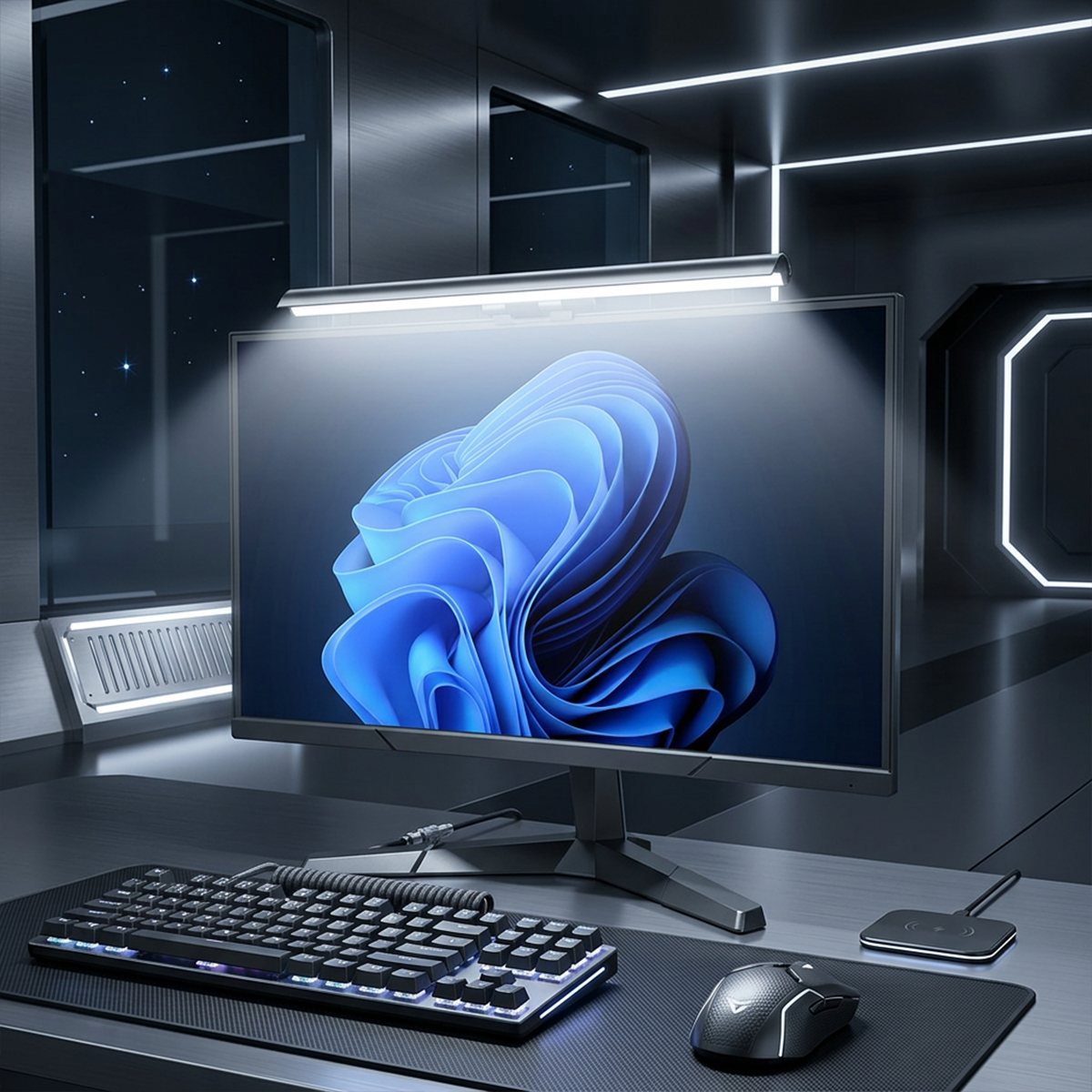 Pc Zotac Gaming - USB Powered LED Computer Screen Hanging