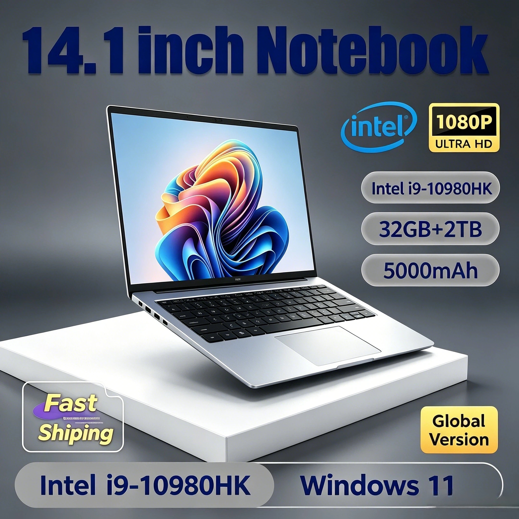Pc Gaming Cpu - 14.1 Inch Intel Core i9 10980HK