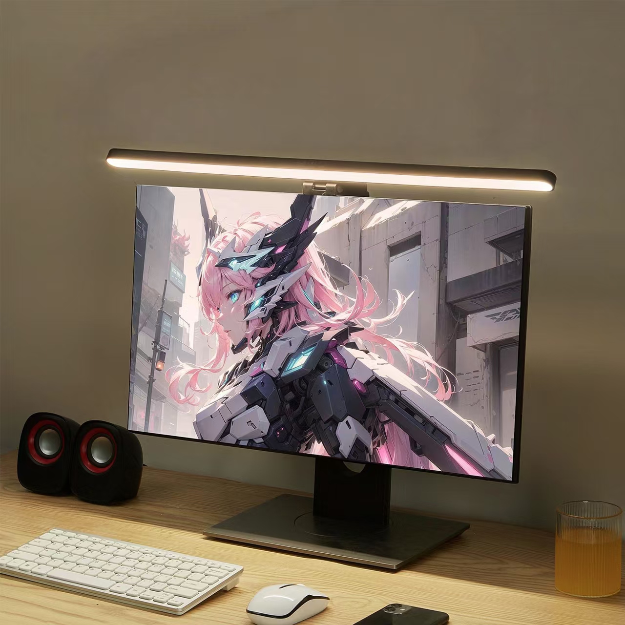 Pc Zotac Gaming - LED Monitor Light Hanging Desk Lamp