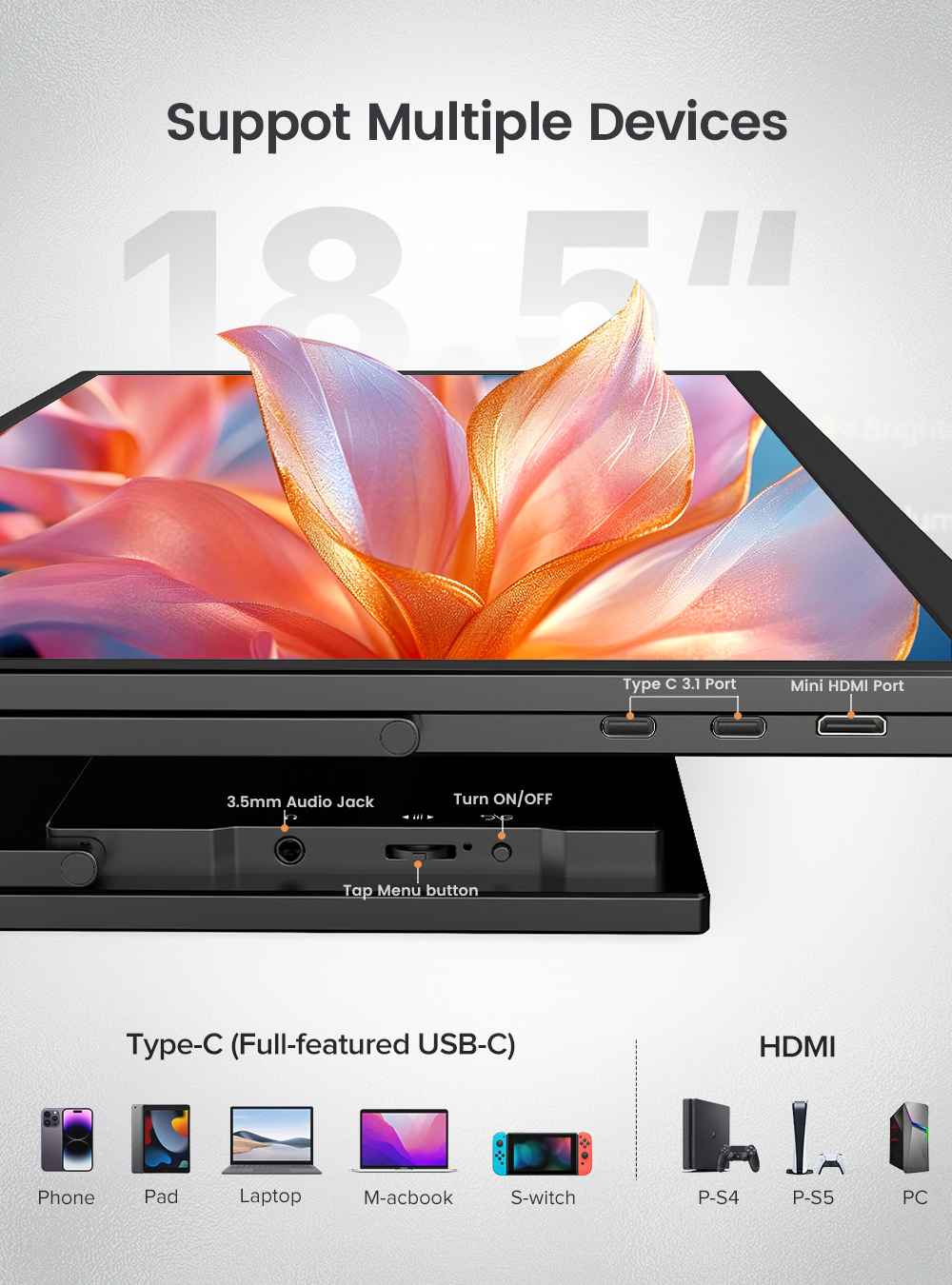 UPERFECT 120Hz Portable Monito - Pc Zotac Gaming review and price