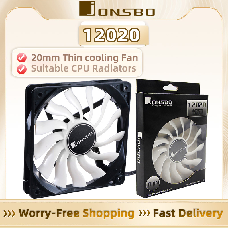 JONSBO 12020 120mm DC 12V 3Pin - Pc Gaming Cpu review and price