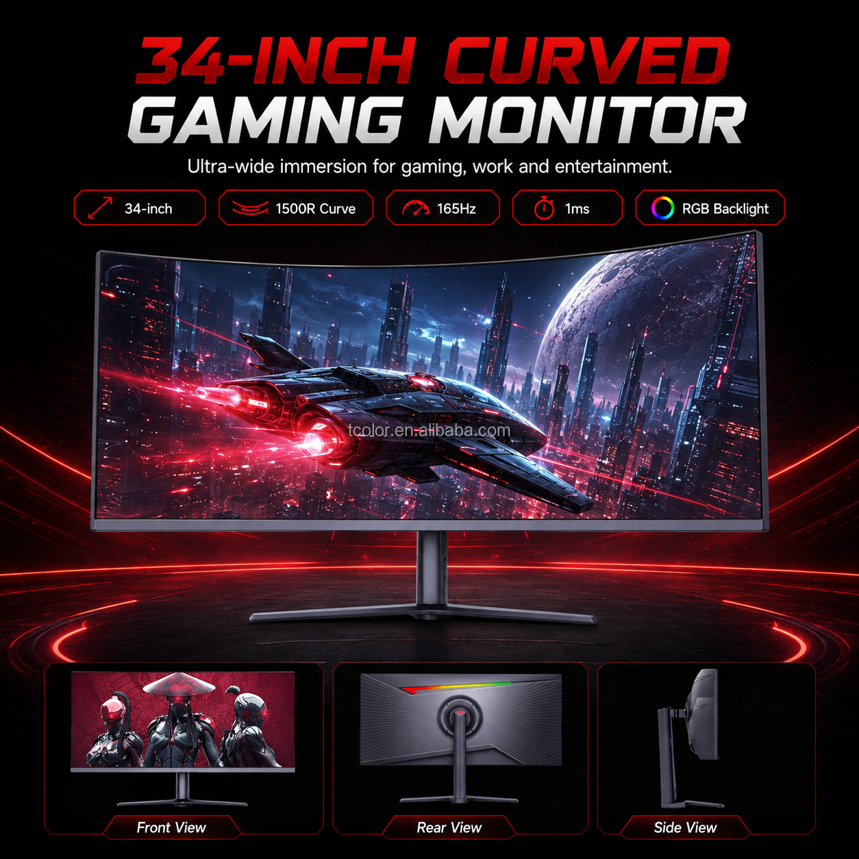 White/Black Curved Gaming Moni - Pc Zotac Gaming review and price