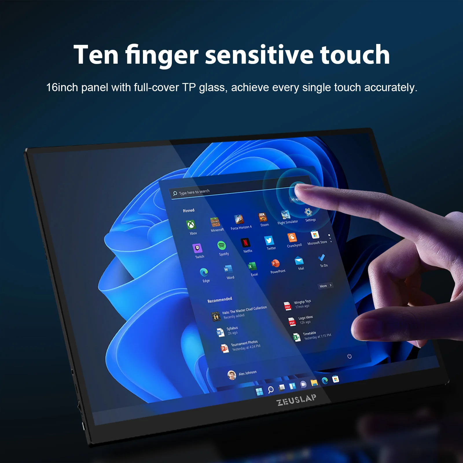ZEUSLAP Portable Monitor Touch - Pc Zotac Gaming review and price