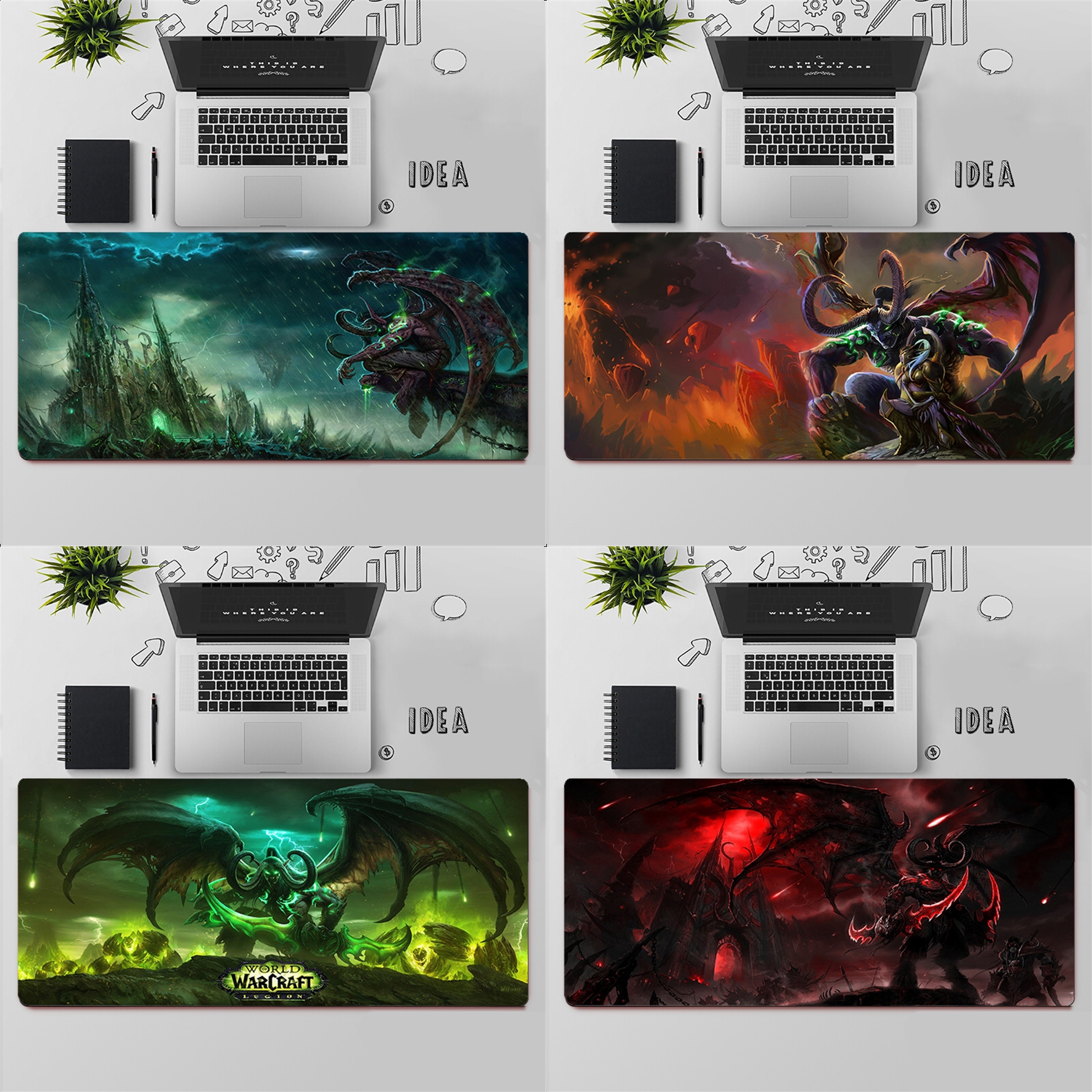 Gaming Mouse Pad Large Mouse P - Pc Gaming World Of Warcraft review and price