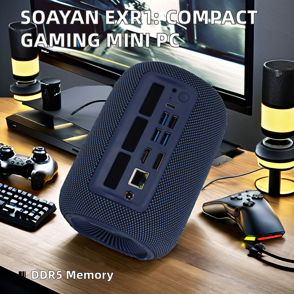 New EXR1 Mini PC Built-in Spea - Pc Gaming News review and price