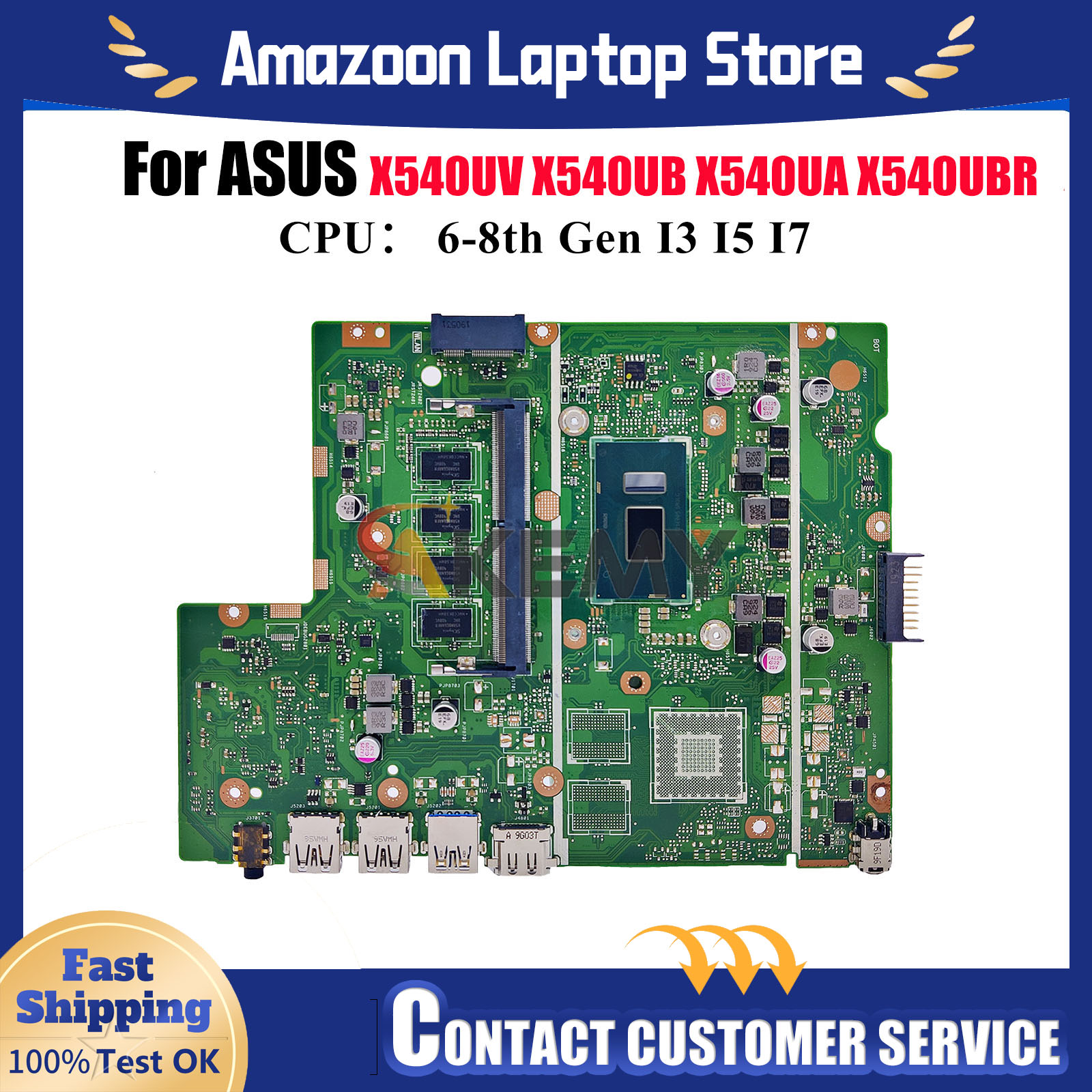 X540UA Laptop Motherboard For  - Pc Gaming Ddr3 review and price