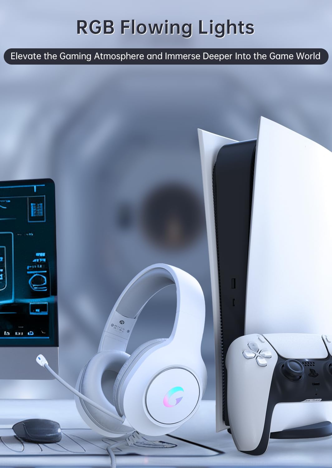 Gaming Headset With 7.1 Surrou - Pc Gaming Gaming review and price