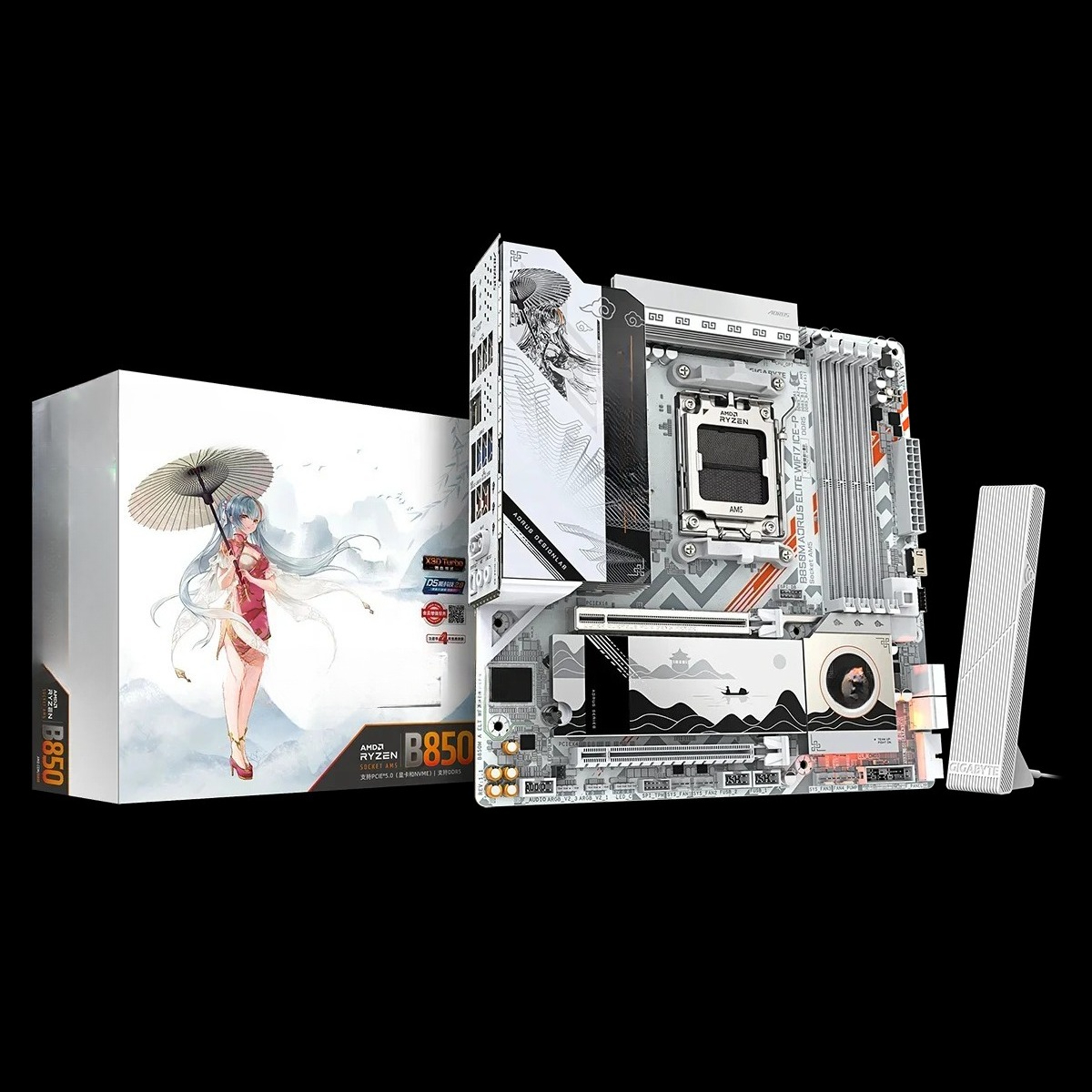 2025 New AMD B850 DDR5 AM5 M-A - Pc Gaming News review and price