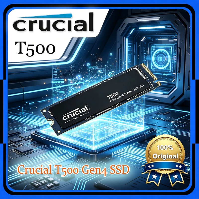 New Crucial T500 1TB Gen4 NVMe - Pc Gaming News review and price