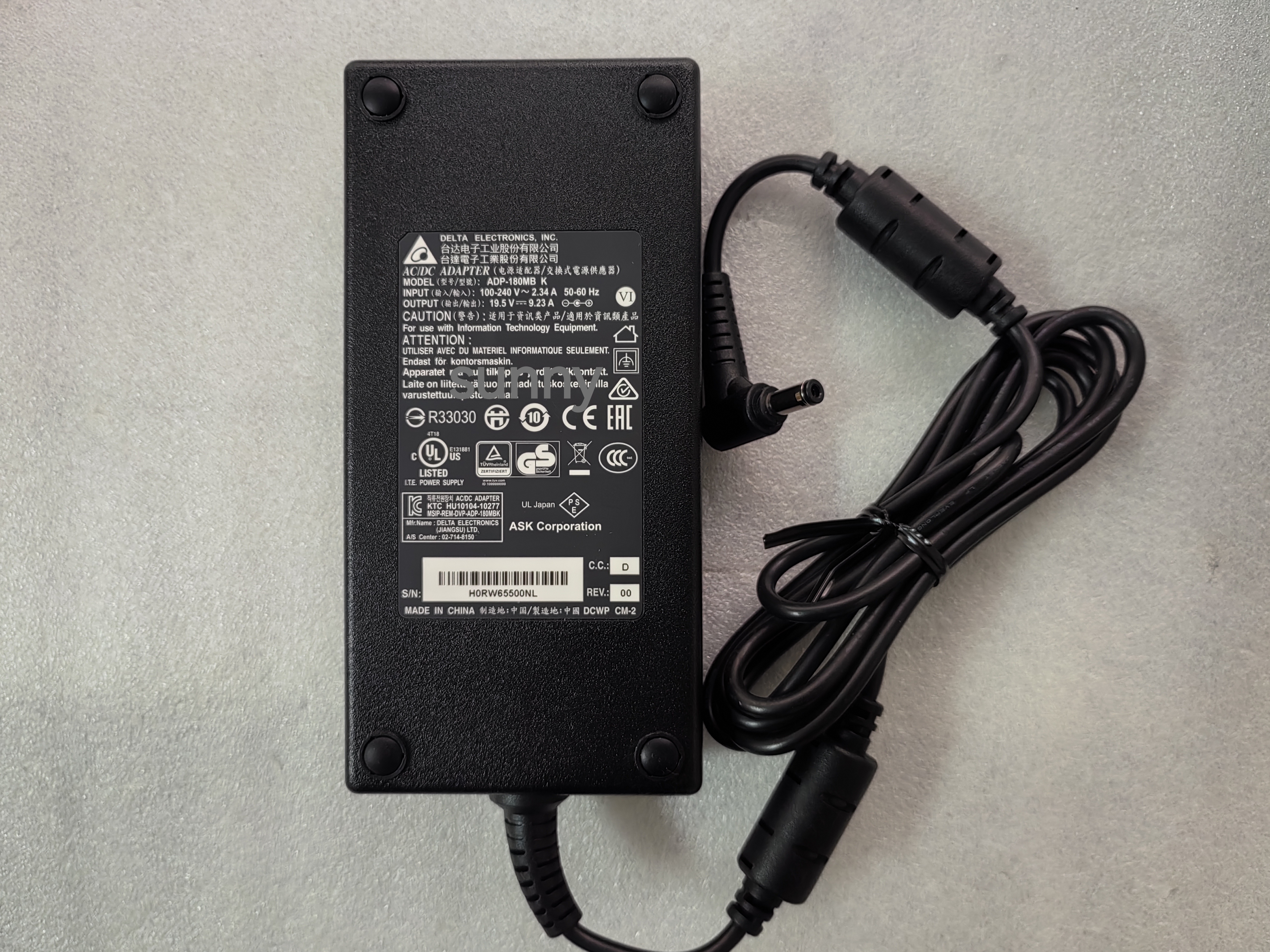 NEW OEM Slim Delta 19.5V 9.23A - Pc Gaming News review and price